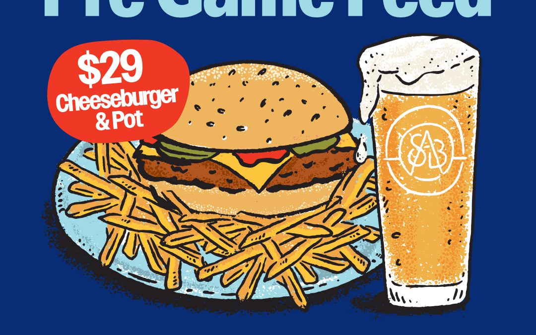 PRE GAME BURGER & POT