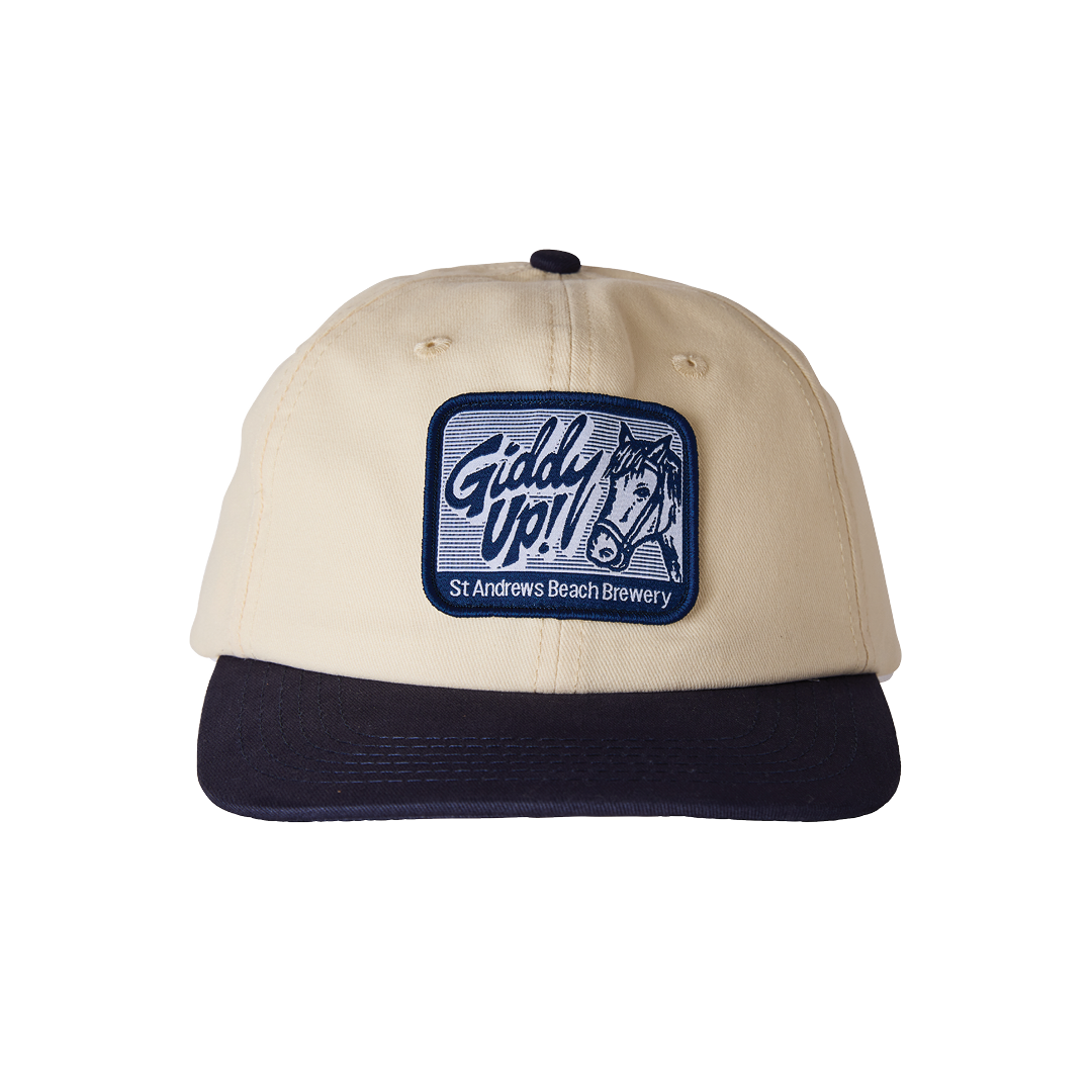 Giddy Up Cap – Natural/Navy